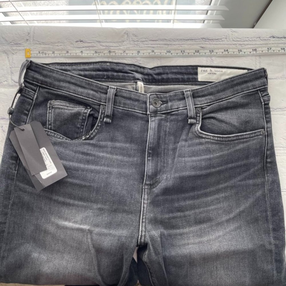 Rag & Bone Denim Cropped Skinny Jeans - Picture 3 of 11